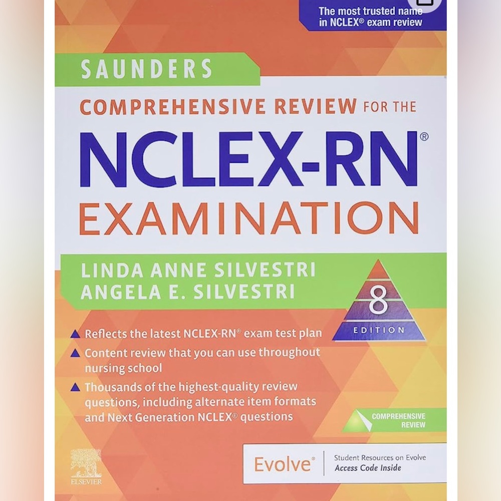 Saunders Comprehensive Review for NCLEX 8th edition